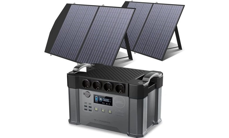 Bei Amazon: Solargenerator mit großem Akku und 2 Solarzellen zum Hammerpreis